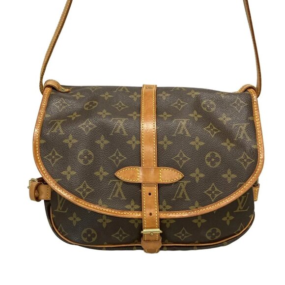 LOUIS VUITTON Saumur 30 Monogram Shoulder Bag Monogram Canvas 537-090125 - Picture 2 of 14